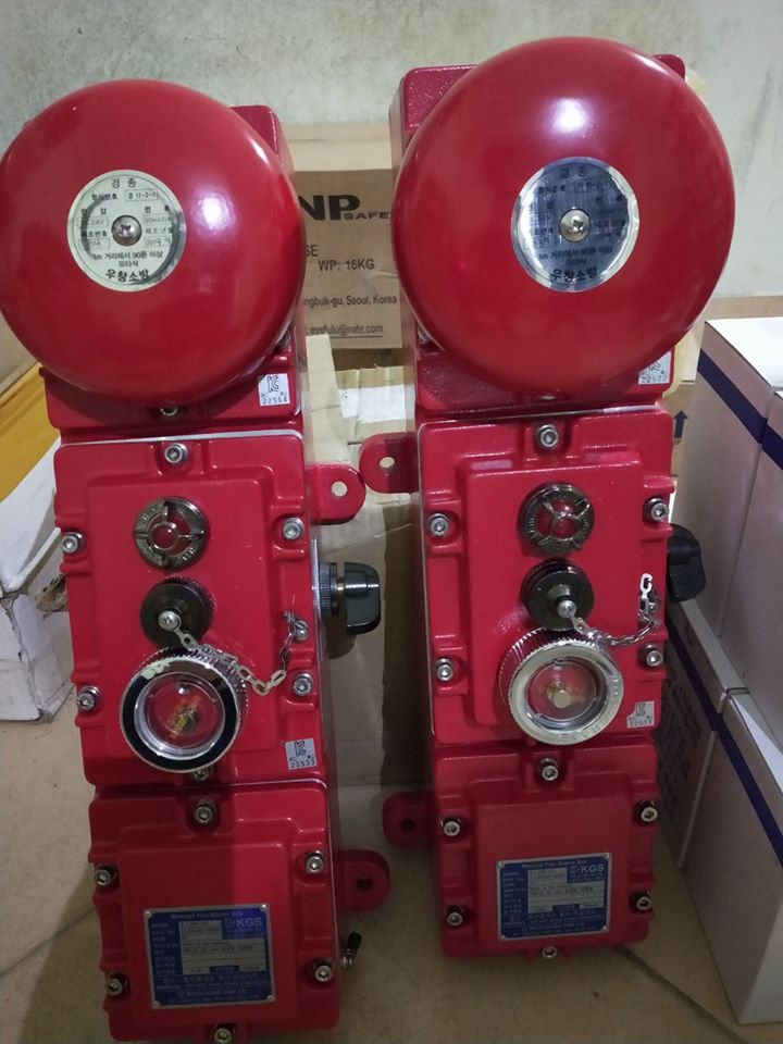 Flameproof Type Alarm & Bell Manual Stations
